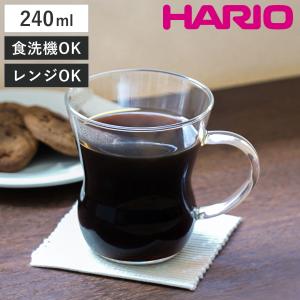 HARIO ハリオ マグカップ 耐熱ウーロンマグ すき （ 240ml 日本製 食洗機対応 電子レンジ対応 耐熱ガラス 熱湯OK ホット アイス マグ マグコップ カップ 食器 ）