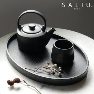 キッチントレー SALIU オーバルトレイ （ トレイ トレー お盆 おぼん オーバル 楕円 木製 天然木 日本製 ）