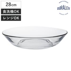 DURALEX デュラレックス プレート リス スーププレート 28cm （ LYS 食洗機対応 電子レンジ対応 ガラス 皿 お皿 食器 フランス製 ）｜リビングート ヤフー店