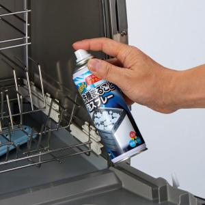 食洗機洗剤 らくらく食洗機まるごと泡スプレー 220mL （ 食洗機 洗浄 泡スプレー ビルトイン 据え置きタイプ 対応 泡洗浄 簡単 掃除 ）
