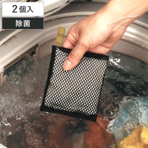 洗濯槽 除菌剤 ヒモ付2個組ヨードDEフレッシュ洗濯用 25g 2個入 （ 洗濯機 除菌 ヨード 入れるだけ 繰り返し使える 縦型 ドラム式 対応 日本製 ）