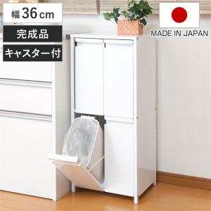 スチール製ダストボックス 分別ゴミ箱 9リットル 4分別 幅35cm ペール