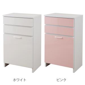 ランドリーラック バスケット付き 高さ90.5...の詳細画像2