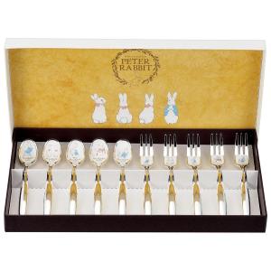 ピーターラビット（PETER RABBIT） アサヒ スプーン・フォーク 銀仕上