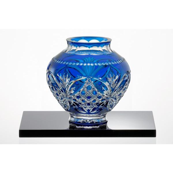 カガミクリスタル 花瓶 KAGAMI CRYSTAL 花瓶用花台 １７x１５cm KD-A　※花瓶は...