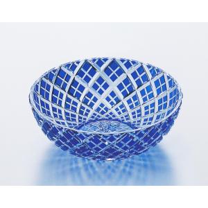 江戸切子 カガミクリスタル KAGAMI CRYSTAL 祝だるま 大 木箱入り