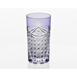 江戸切子 カガミクリスタル KAGAMI CRYSTAL ペアタンブラー グラス 斜