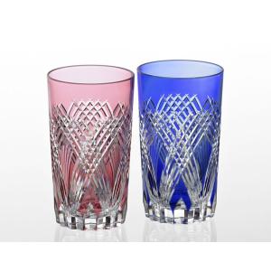 江戸切子 カガミクリスタル ビールグラス KAGAMI CRYSTAL