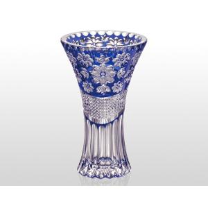 カガミクリスタル 伝統工芸士 篠崎清一氏作 Kagami Crystal 花瓶 一輪挿し Vf731 伝統工芸士 篠崎清一氏作 Crystal Kg Vf731 バカラ専門店リビングウェルデ