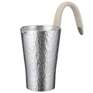 大阪錫器 酒器 ちろり 錫製 千呂利 六花 210ml ci-rk 径68mm 高140mm