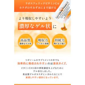 【公式通販】リポスフェリック ビタミンC 3箱...の詳細画像4