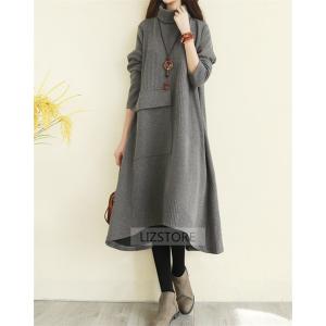 マキシ丈ワンピース 秋冬の商品一覧 通販 Yahoo ショッピング