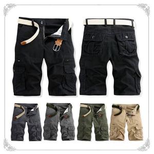 クロップドパンツ メンズパンツ 七分丈短パン ショートパン...