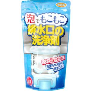 木村石鹸工業　掃除洗剤 泡でもこもこ排水口の洗浄剤 150g　メール便送料無料