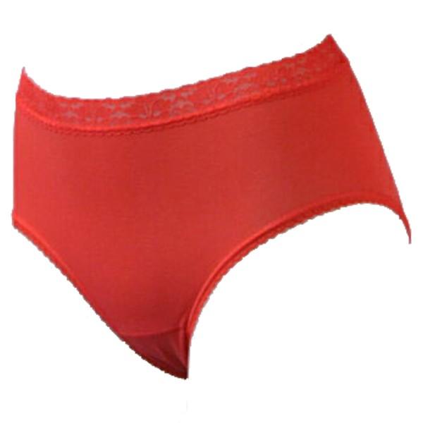 超お得　同色2枚セット　ヒップ自慢スタンダードショーツ×2枚セット　赤いショーツ新登場　脇目の縫い目...