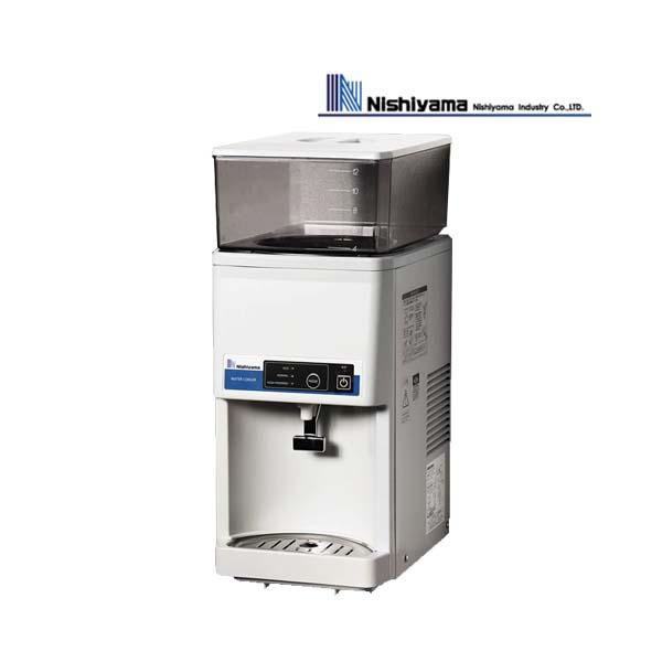 西山工業　冷水専用ウォータークーラー　WMS-12T2　卓上型　タンクトップ式　タンク容量12L 業...