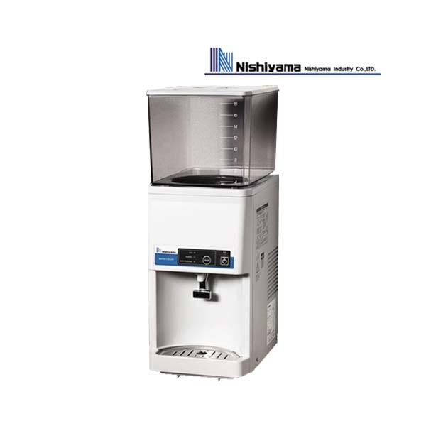 西山工業　冷水専用ウォータークーラー　WMS-18T2　卓上型　タンクトップ式　タンク容量18L 業...