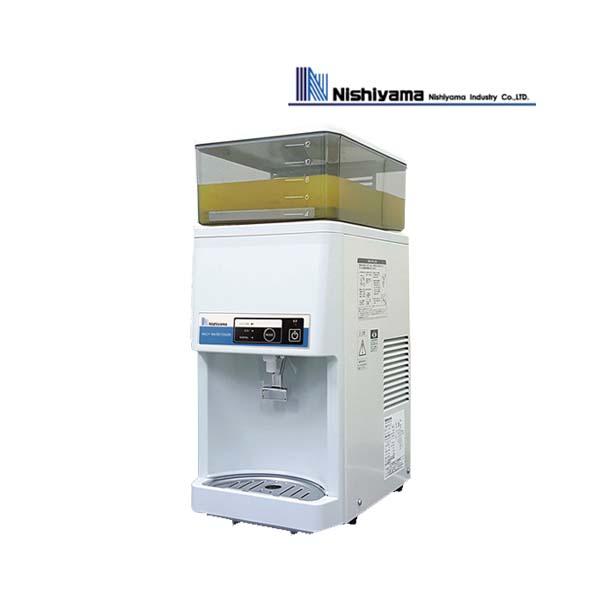 西山工業　冷水専用ウォータークーラー　WMS-M12T　卓上型　タンクトップ式　ジュース・水出しパッ...