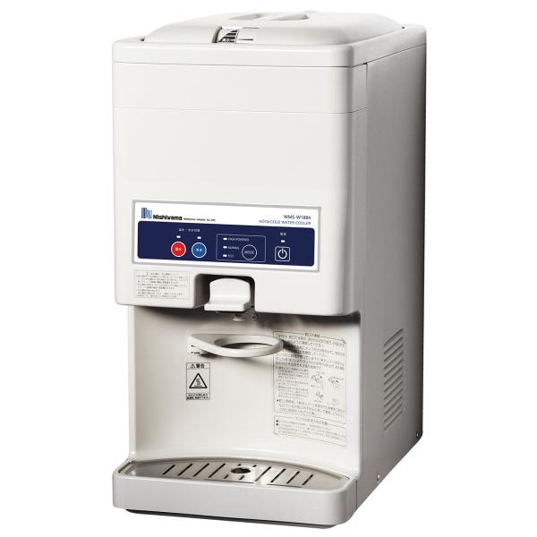 西山工業　冷温水兼用ウォータークーラー　WMS-W18B4　冷温切替機能付　卓上型　ボトル式　業務用...