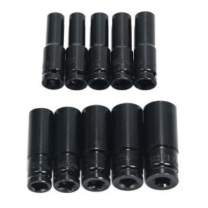 12.7mm ディープ ソケット 10本セット エアーインパクト