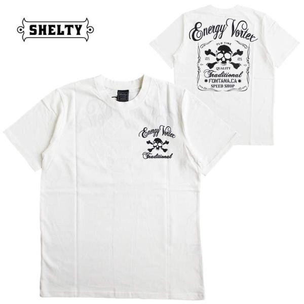 ルード系 メンズ 半袖Tシャツ チェーン刺繍 SHELTY シェルティ レディース