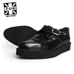 ラバーソール メンズ TUK ポインテッドトゥ ティーユーケー厚底