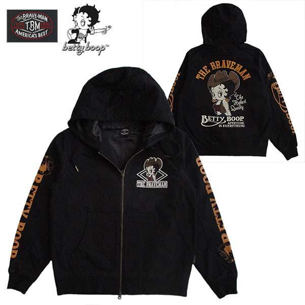 ベティーブープ パーカー メンズ Betty Boop The BRAVE-MAN ザ・ブレイブマン...