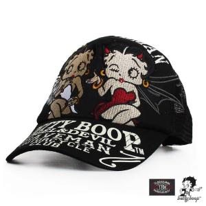 ベティーブープ Betty Boop メッシュキャップ 帽子 メンズ レディース The BRAVE-MAN ザ・ブレイブマン｜ll-factory