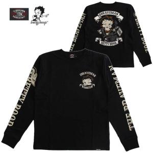 ベティーブープ Betty Boop 長袖Tシャツ ロンT メンズ レディース The 