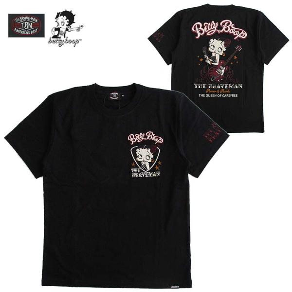 ベティーブープ Tシャツ Betty Boop メンズ レディース The BRAVE-MAN ザ・...