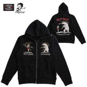 ベティーブープ ZIPパーカー Betty Boop メンズ レディース The BRAVE