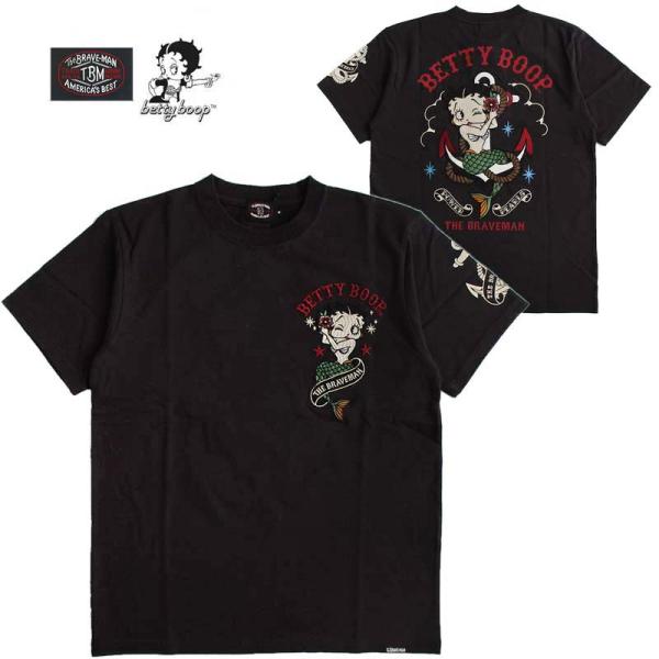 ベティーブープ Tシャツ 半袖 Betty Boop メンズ レディース The BRAVE-MAN...