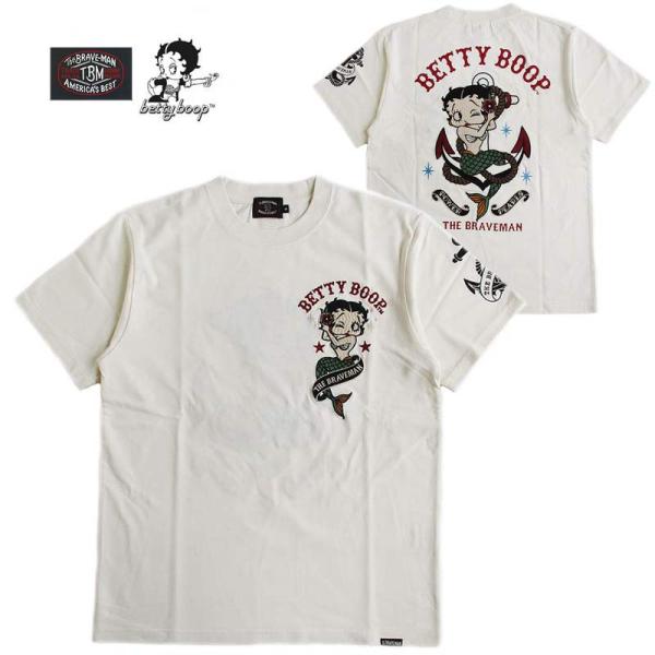 ベティーブープ Tシャツ 半袖 Betty Boop メンズ レディース The BRAVE-MAN...