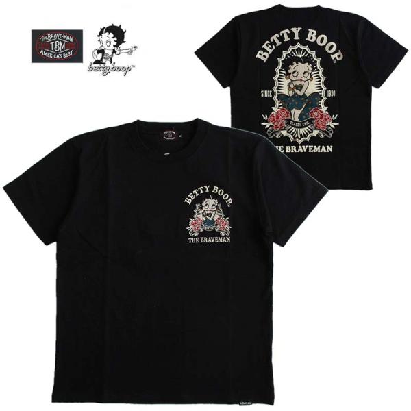 ベティーブープ Tシャツ 半袖 Betty Boop メンズ レディース The BRAVE-MAN...