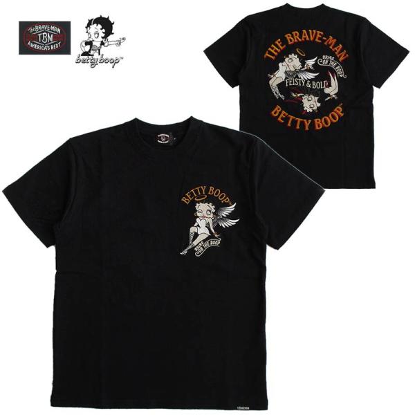 ベティーブープ Tシャツ 半袖 Betty Boop メンズ レディース The BRAVE-MAN...