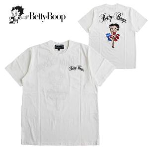 Tシャツ メンズ 半袖 ベティーブープ Betty Boop レディース キャラクター 刺繍