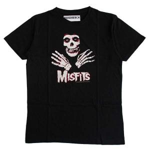 希少‼Misfitsミスフィッツ Tシャツ ブラック XL Tシャツ メンズ 半袖 MISFITS ミスフィッツ バンドTシャツ ロックT