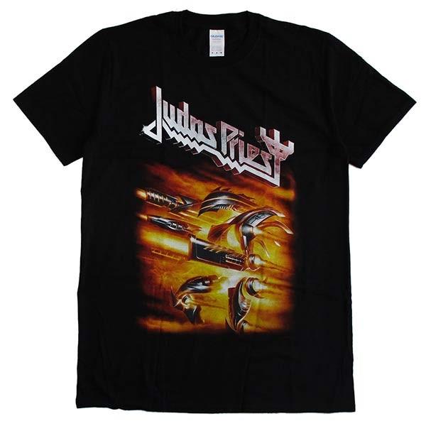 ジューダス・プリースト Judas Priest メンズ半袖Ｔシャツ バンドTシャツ ロックTシャツ