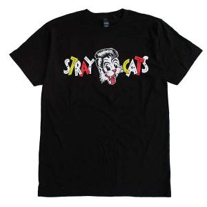 STRAY CATS ストレイ・キャッツ メンズ半袖Tシャツ バンドTシャツ