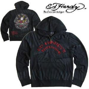 エドハーディー パーカー メンズ Ed Hardy スウェット MENS｜ll-factory