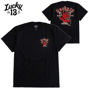 ラッキー13 LUCKY13 Tシャツ メンズ 半袖 TATOO ロカビリー｜ll-factory