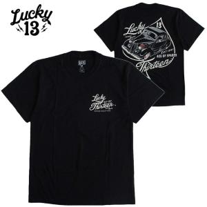 Lucky 13 ラッキー13 LUCKY13 Tシャツ メンズ 半袖 TATOO ロカビリー
