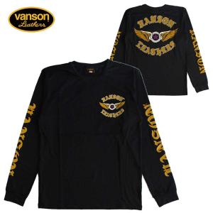 VANSON（バンソン） FELIX フィリックス メンズ長袖Tシャツ ロンT