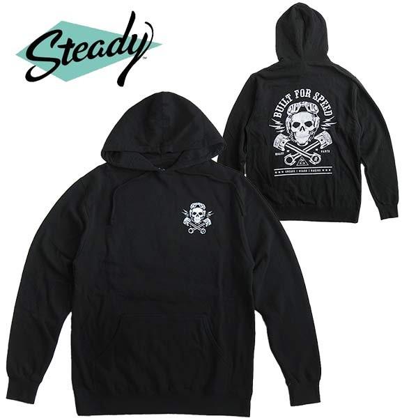 パーカー メンズ プルオーバー スウェット Steady Clothing