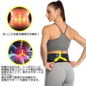 【レディースサウナベルト】 お腹発汗力No.1...の詳細画像4