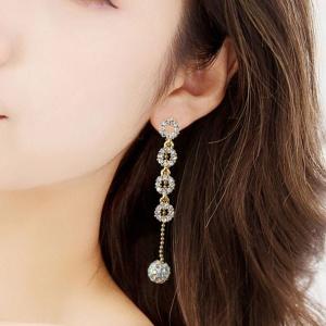 ピアス ウェーブデザインロングピアス レディース : ZOZOTOWN Yahoo!店