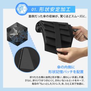 【2秒で畳める!形状記憶】 日傘 折りたたみ ...の詳細画像2