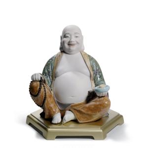 Lladro （リヤドロ） 布袋 仏教 中国 台湾 開運    「弥勒仏 #8566」｜lladro-daisuki
