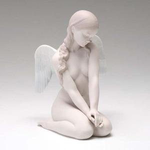 Lladro （リヤドロ） 天使 エンゼル 少女 ヌード     「美しき天使 #18235」｜lladro-daisuki