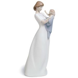 Lladro （リヤドロ） 親子 母親 赤ちゃん  ベビー 出産祝い   「かけがえのない宝物 #18294」｜lladro-daisuki